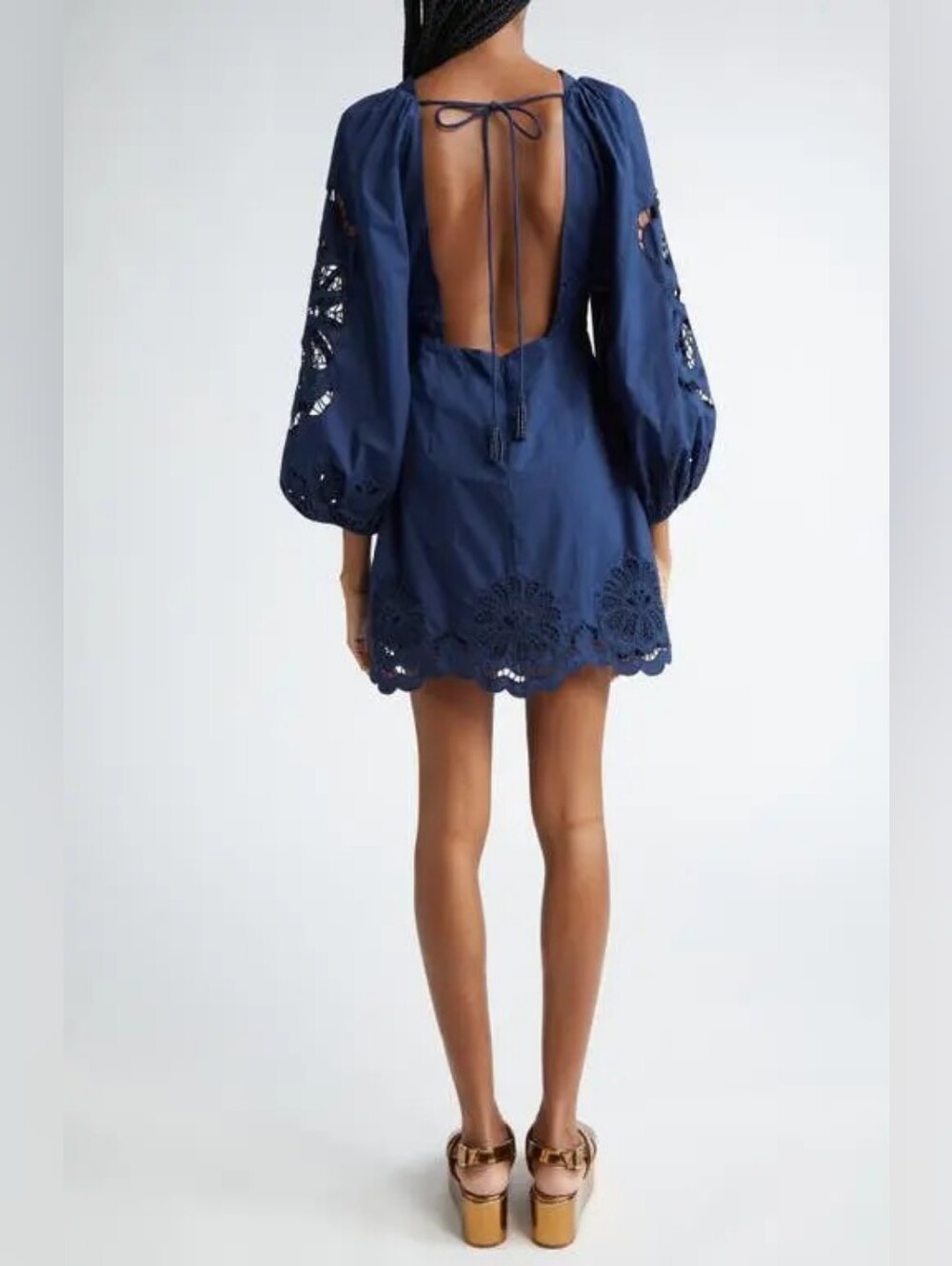 FARM Rio Flowery Richelieu Mini Dress - Picture 2 of 9